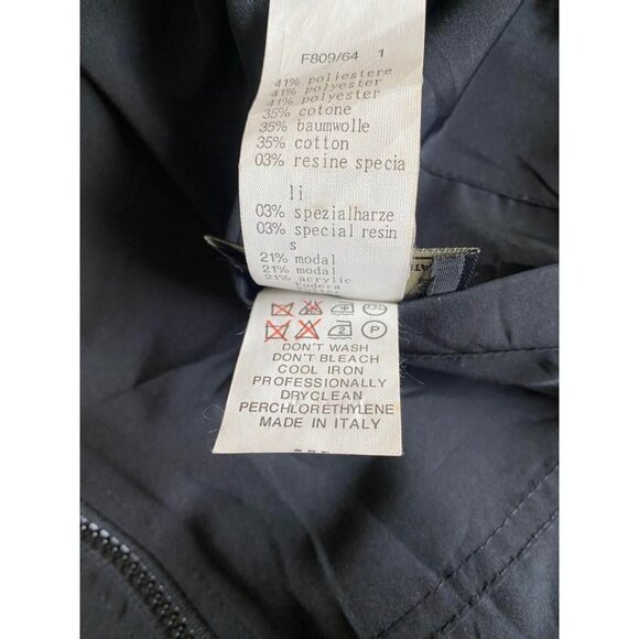 Authentic Fendi Vintage Zucca Monogram Reversible Jacket Trench Coat Brown - Picture 8 of 10